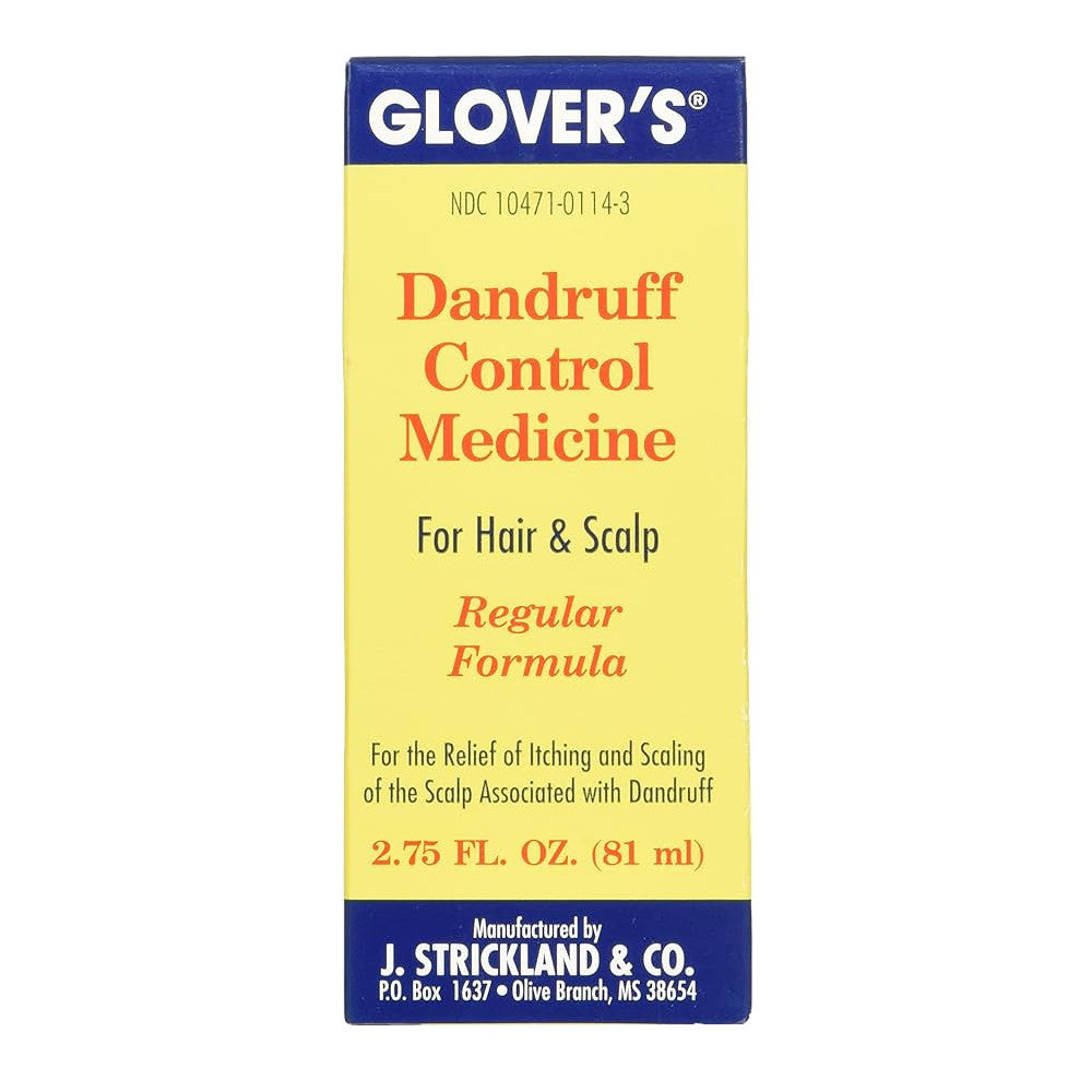 Glovers Medicated Dandruff Control Medicine, 2.75 Oz